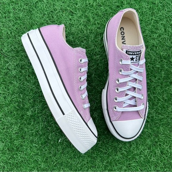 Converse Chuck Taylor All Star Lift Ox Classic Amethyst - Picture 7 of 13